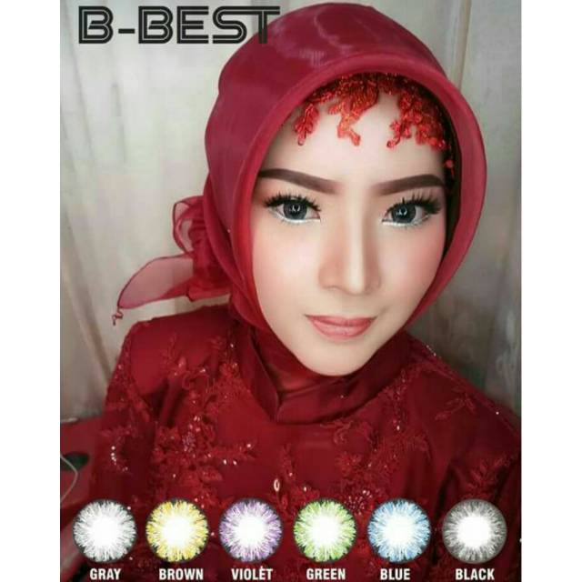 Softlens B-Best | Contact Lens warna normal - minus | softlens masa kini