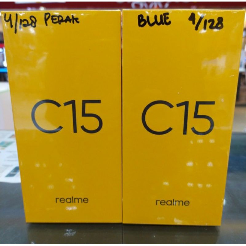REALME C15 4/128GB GARANSI RESMI TERMURAH
