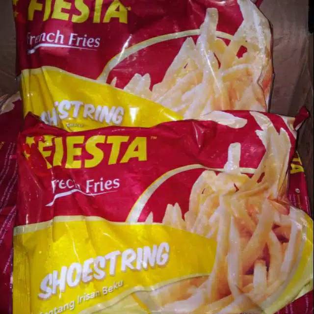 

Fiesta Shoestring 500 gram Fiesta Kentang Goreng Beku Fiesta French Fries 500 gr Kentang Beku Fiesta