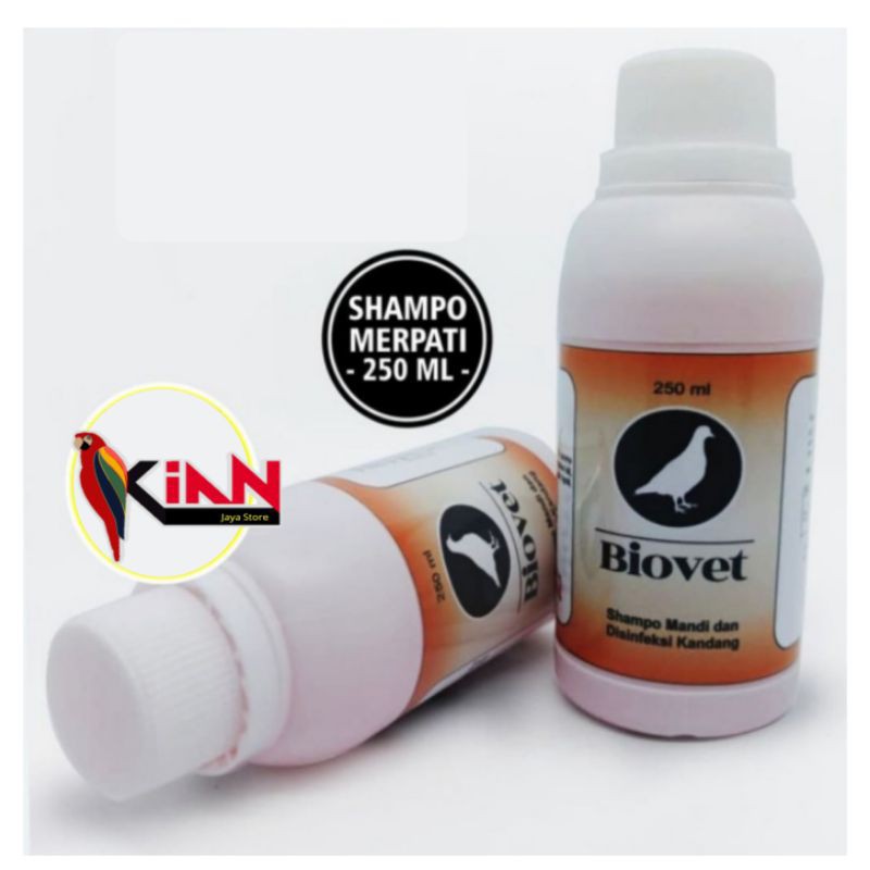 Vitarest biovet shampo burung merpati desinfektan kandang