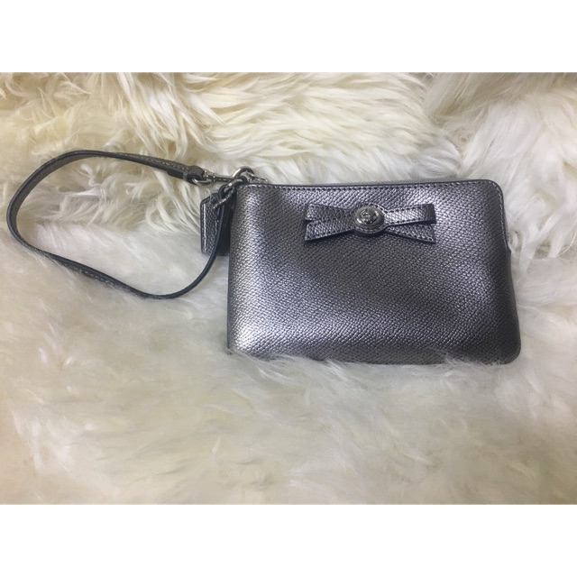 Original Brand COACH small wristlet. NO FAKE.
