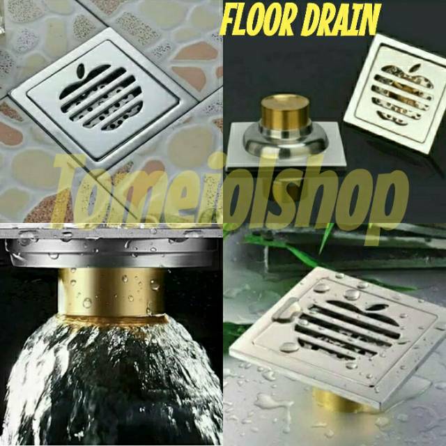 Saringan Floor Drain Kamar Mandi / Floor drain / Saringan Got stainless tebal