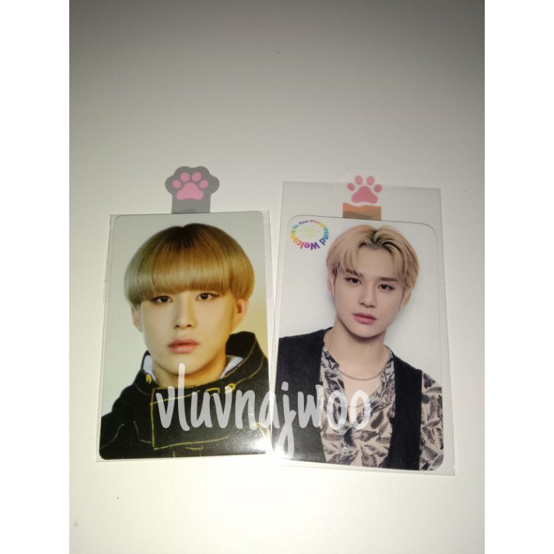 pc Jungwoo wtmp stamp - photocard nct 127