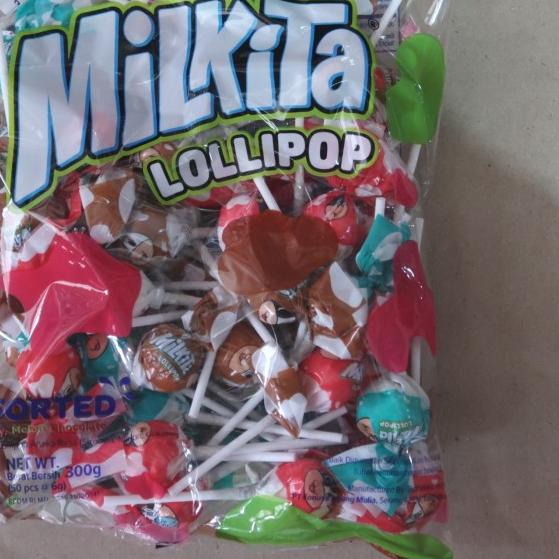 

► Permen Milkita lolypop isi 50 pcs ❅