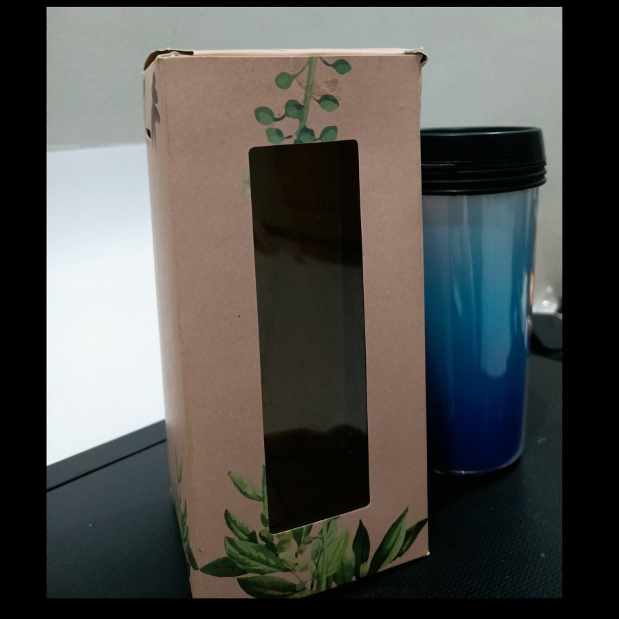 paper box kemasan souvenir tumbler 9x9x20