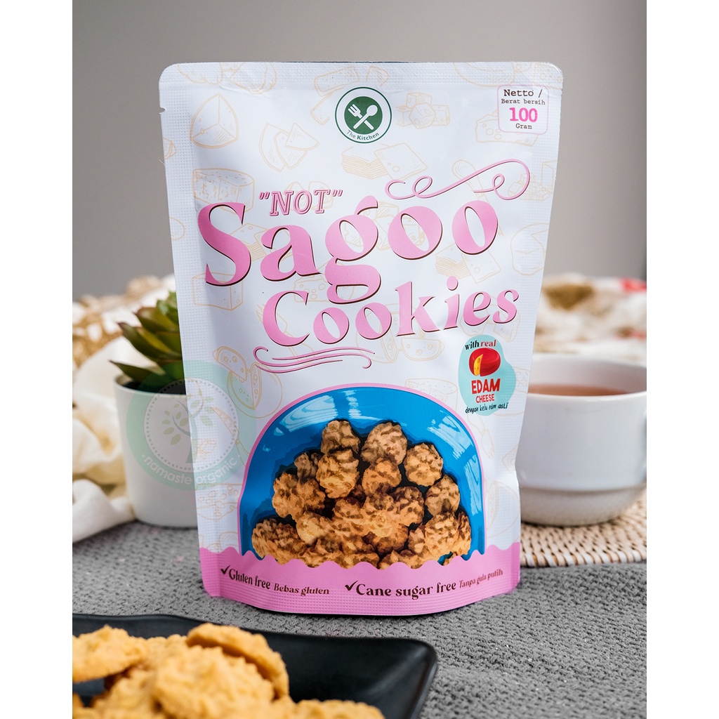 

NOT SAGOO COOKIES - GLUTEN FREE COOKIES WITH REAL EDAM CHEESE 100GR