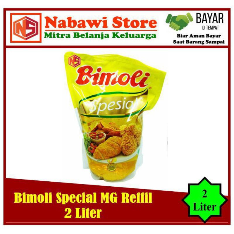 

Nabawi Store. Bimoli Special Minyak Goreng 2 Liter Reffil