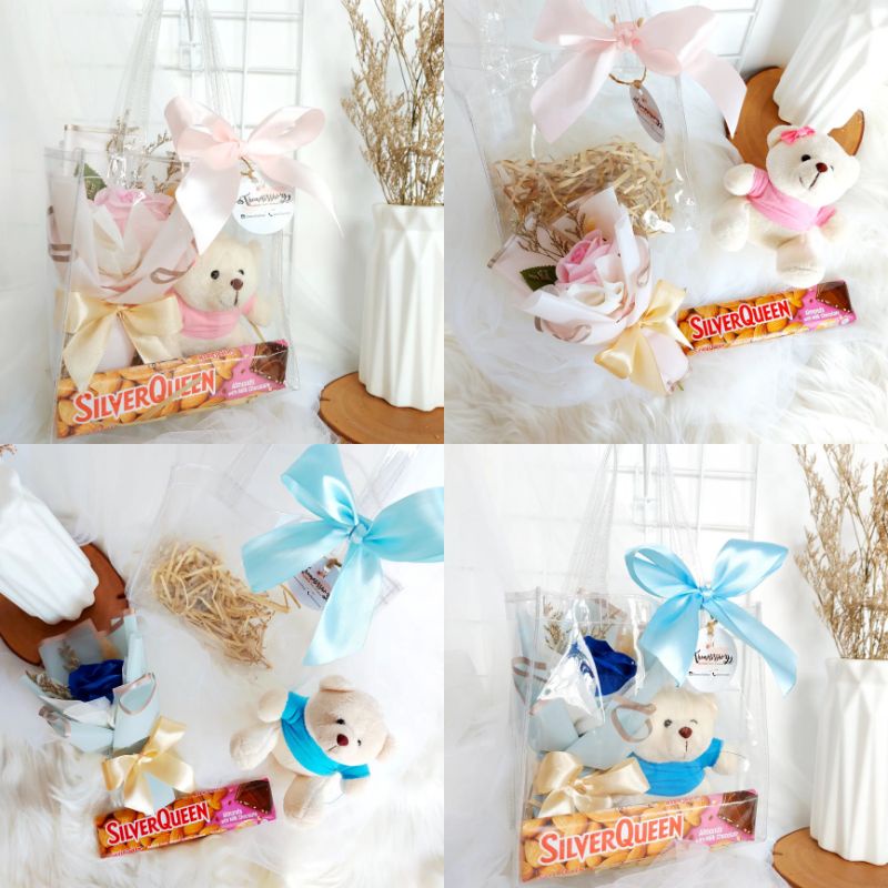 

Hampers Bag Buket Boneka Coklat