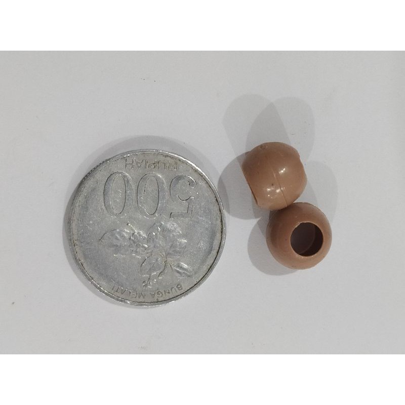 10 PCS BALL CORD END STOPPER LOBI LOBI BOLA PLASTIK UJUNG IKATAN TALI KUR