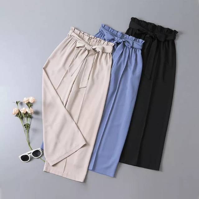 CASTA PANTS CELANA WANITA PEREMPUAN MURAH BOYFRIEND STICE PANTS KULOT BERKUALITAS ELEGAN PREMIUM