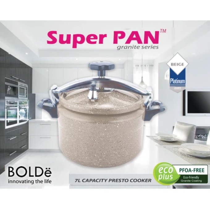 Panci Presto Granite 7 Liter Bolde Super Pan Presto Induksi 7 Liter