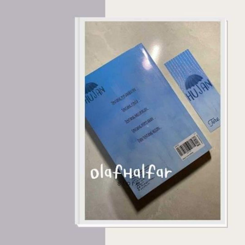 Novel Hujan - Tere Liye - preloved - likenew