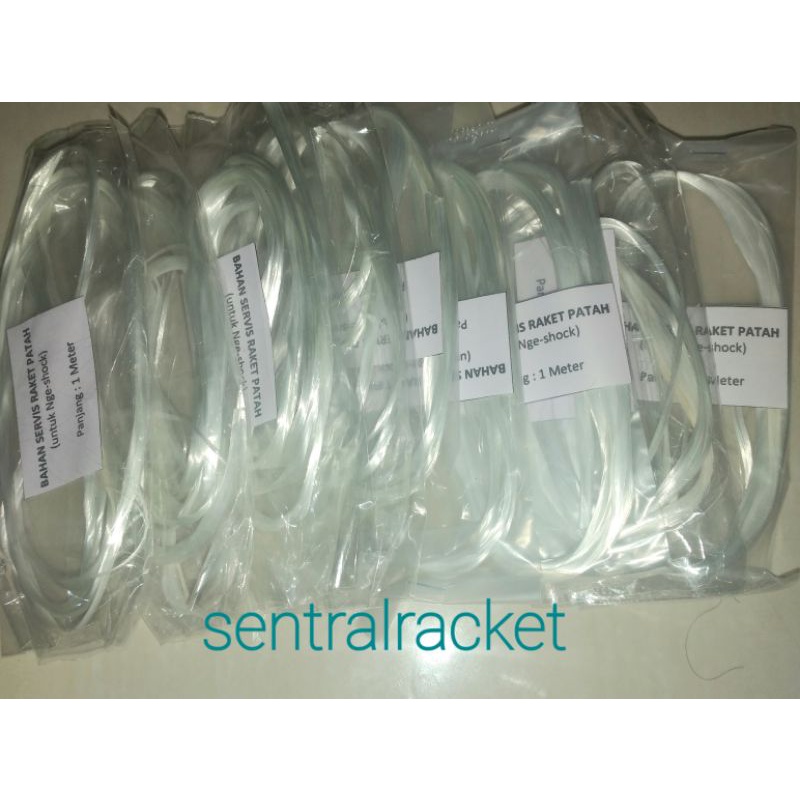 SERAT FIBER /MET Terbaik( high quality).  Bahan SERVIS raket  badminton yg patah/ retak ( ngesok )