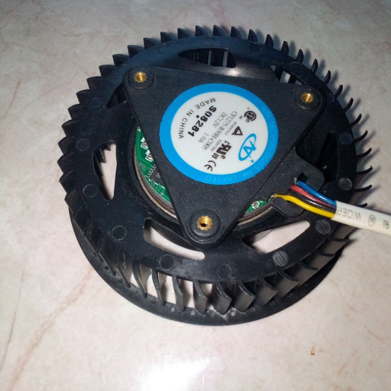 KIPAS FAN VGA ORIGINAL NTK GRAPHICS CARDS HD5770 HD4890 HD4870 HD5970 CF1275-B30H-C005 12V 1A GARANS