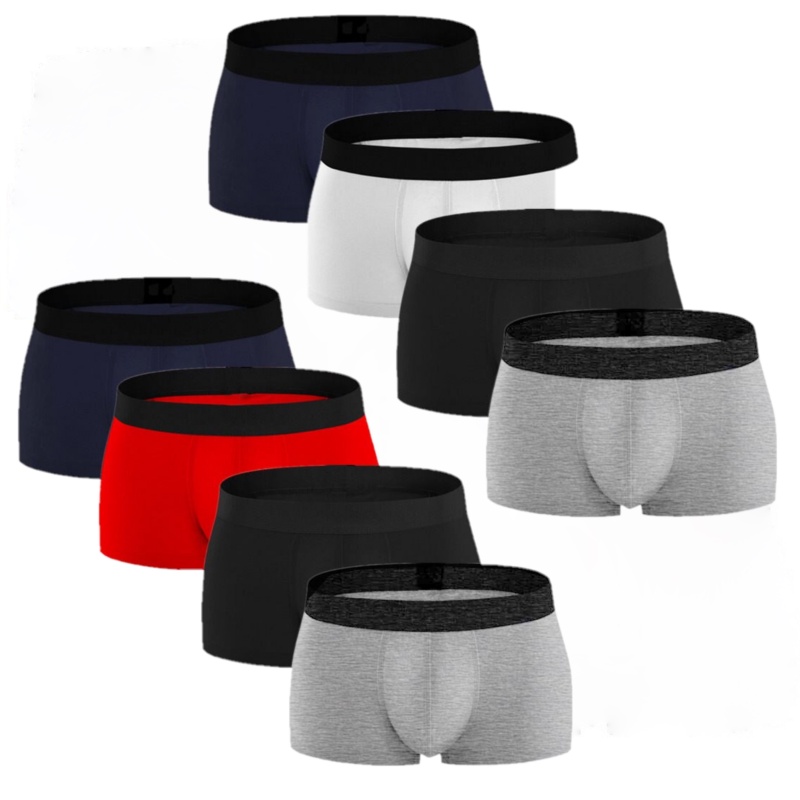 BaiLunLang Celana Dalam Boxer Brief Pria 4PCS - MU0031