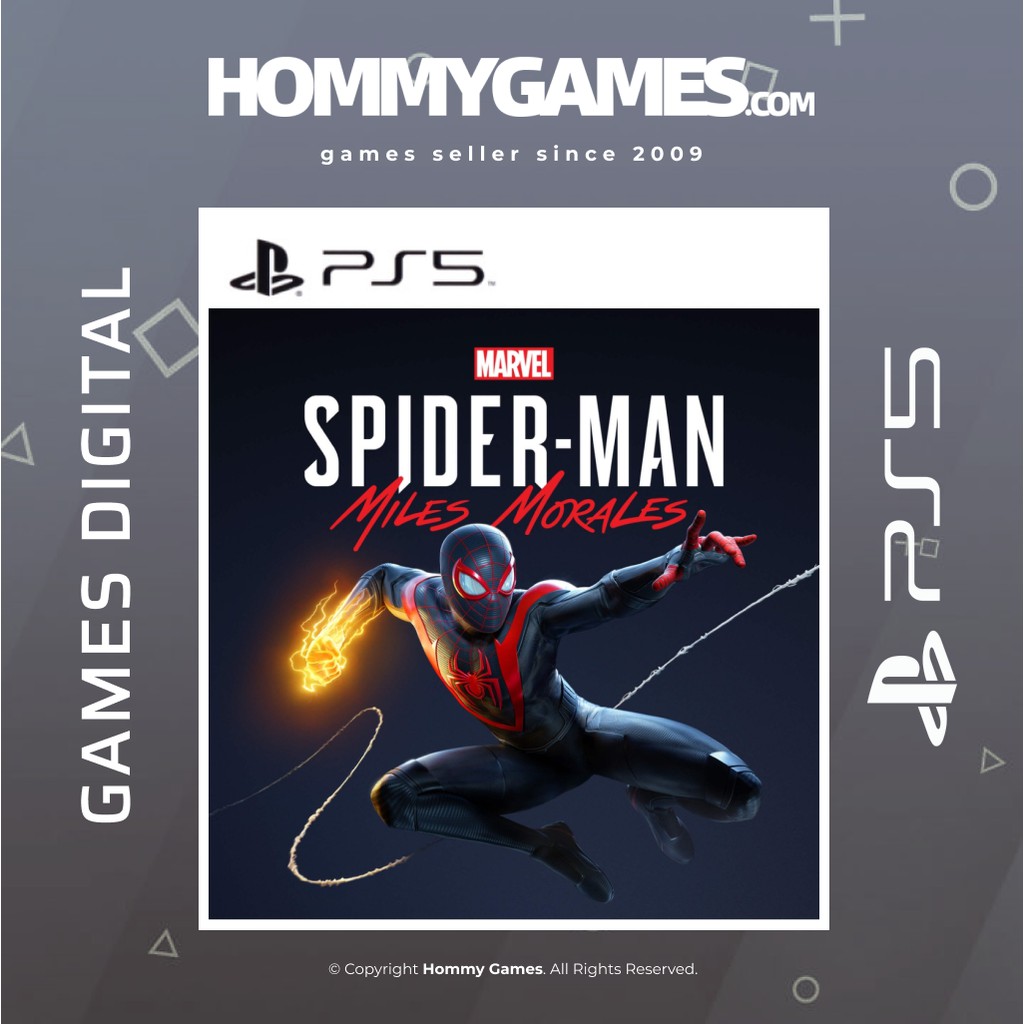 Marvels Spiderman Miles Morales PS5 &amp; PS4 Digital Games