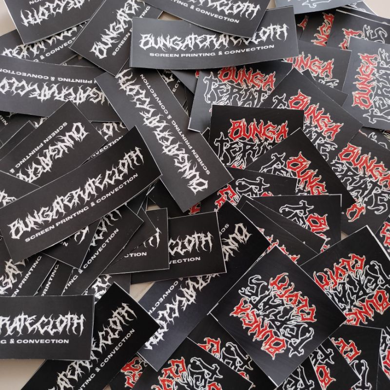 

STIKER PRINT BUNGATERATECLOTH ANTI AIR DOFF