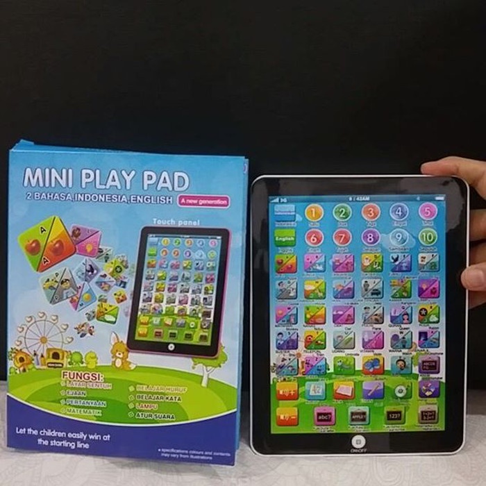Promo Cod Mainan Edukasi Mini Playpad Muslim 2 Bahasa English Indonesia 388-1