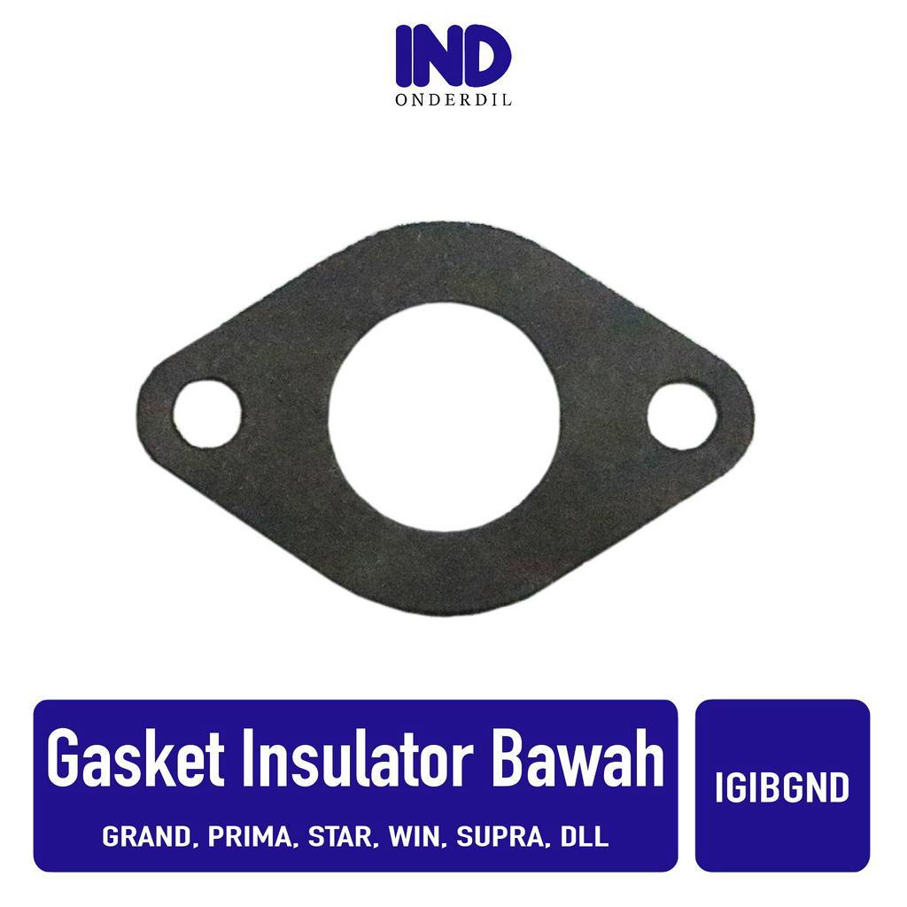 Gasket-Paking-Packing Insulator-Manipul-Intake-Manipol Bawah Grand/Prima/Star/Win/Supra-X/Legenda