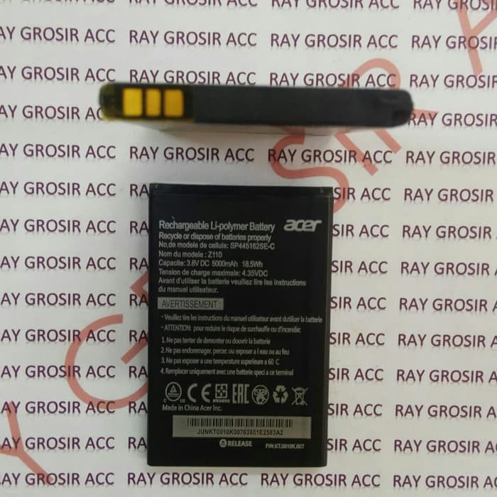 Baterai Original Double Power Acer LIQUID Z2 , Z110 , Z120