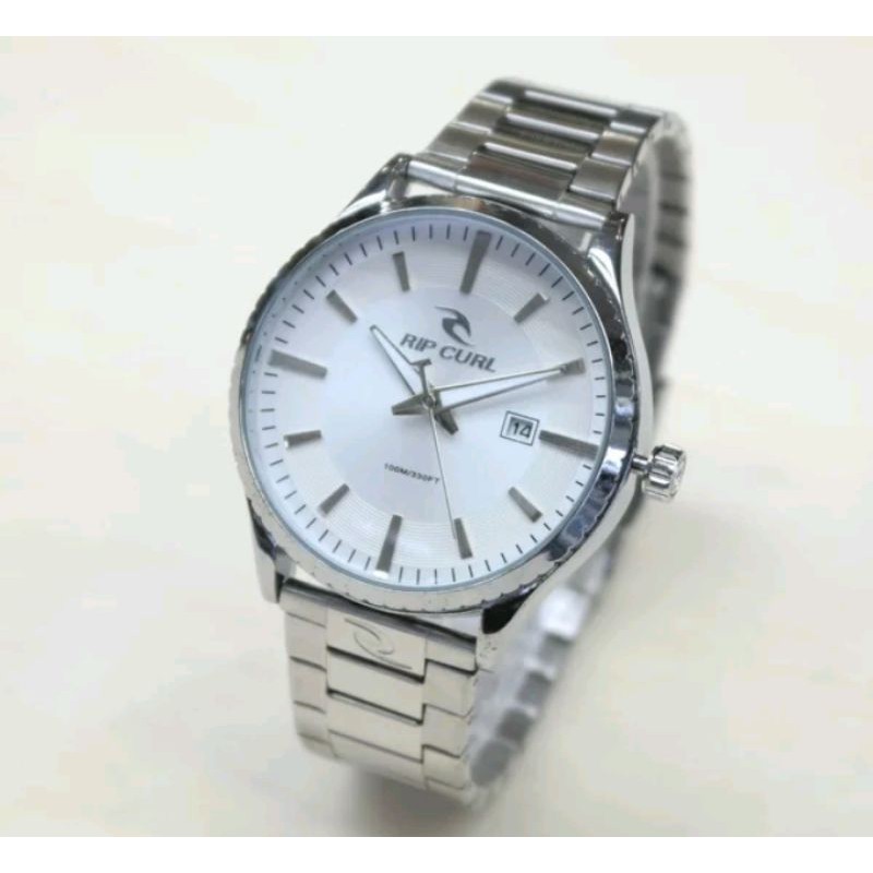 jam tangan pria ripcurl rantai stainless steel premium