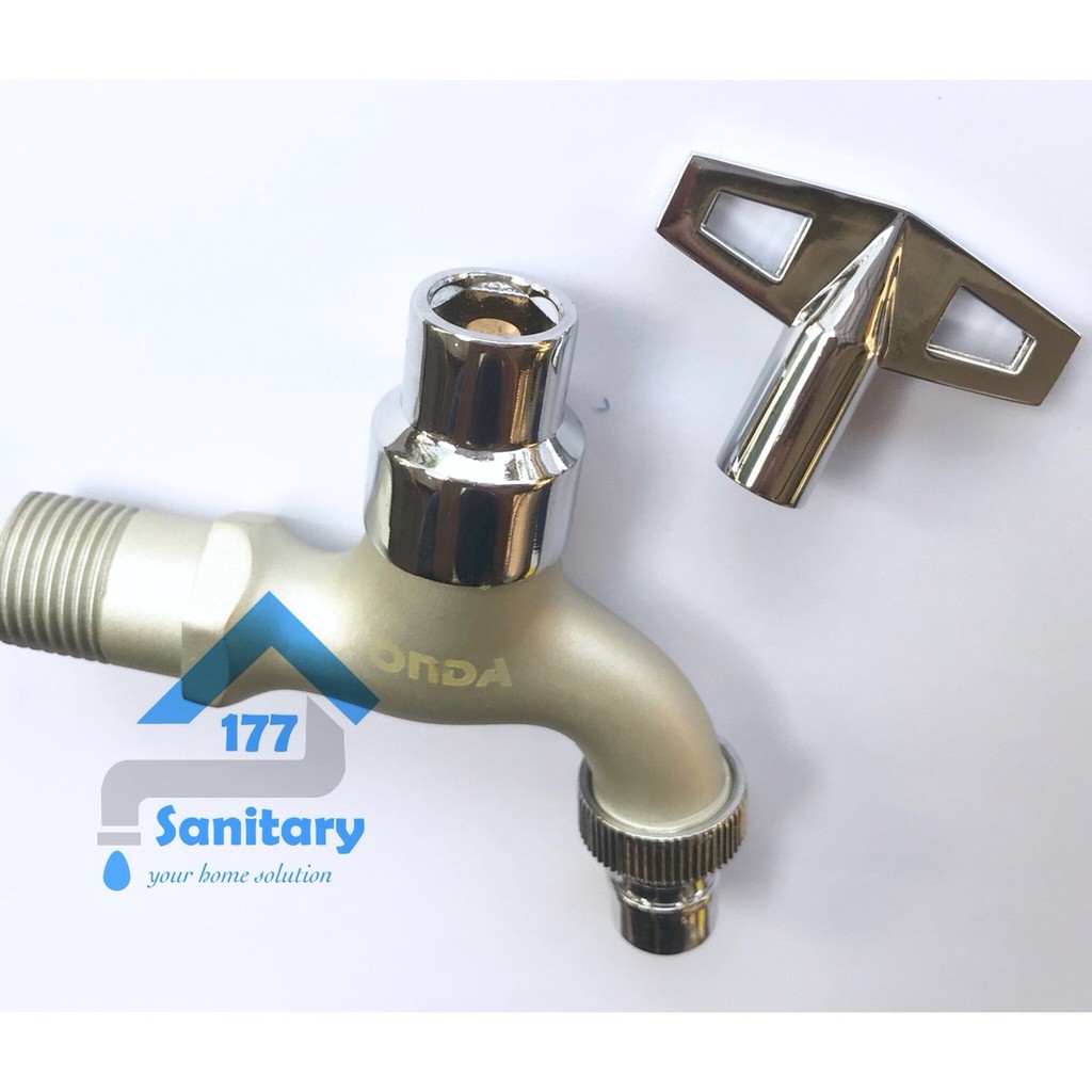 Kran taman KUNCI onda A821K - keran air taman mesin cuci onda bisa dikunci brass faucet wudhu  /H19