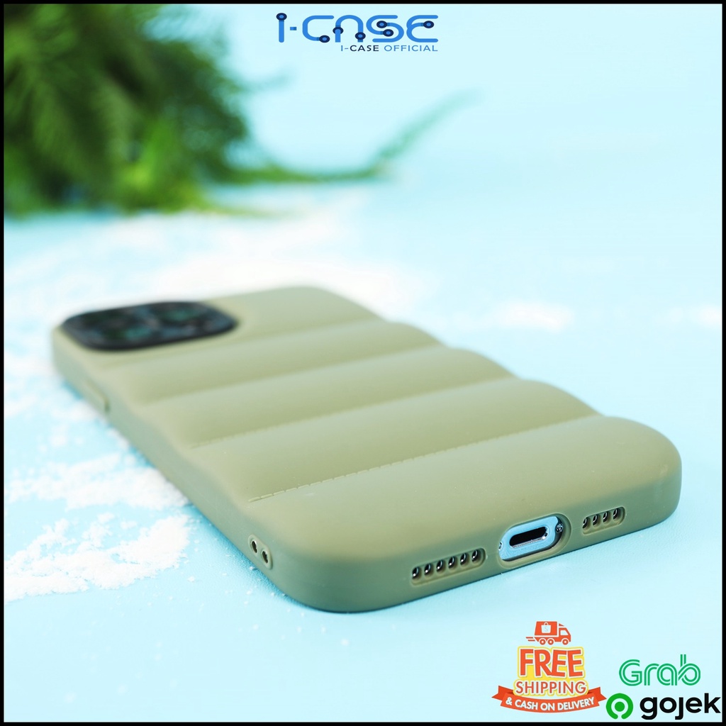 Winter Down Jacket Case For iPhone 7 8 XR XS MAX 11 12 13 MINI PRO MAX