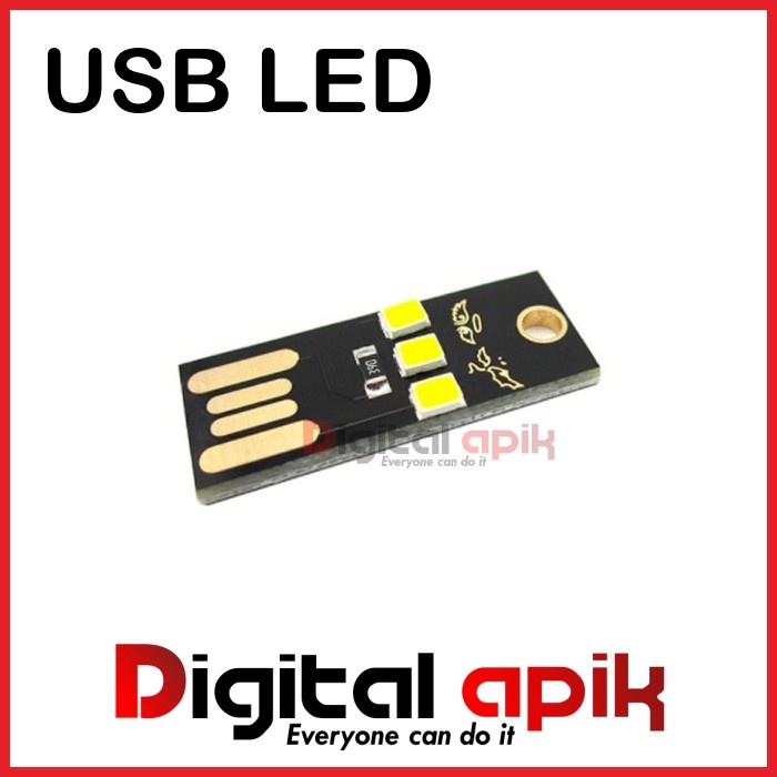 Lampu USB LED mini Laptop Power Bank Senter Camping Sorot Darurat