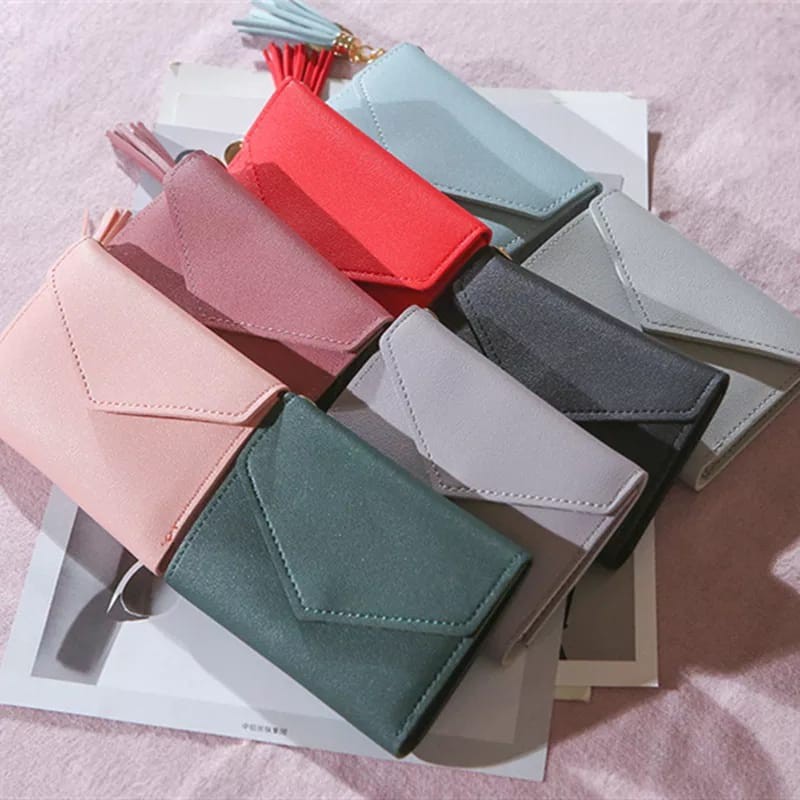 Forever Youth Dompet Lipat Mini Dompet Wanita Cantik Lipat Kecil-2