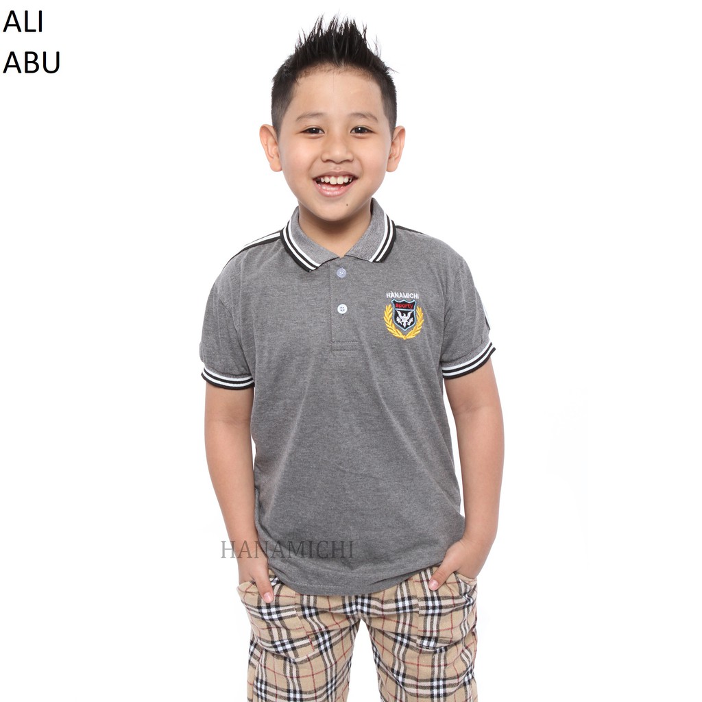 Kiminori Baju Polo Anak Lengan Pendek Ali