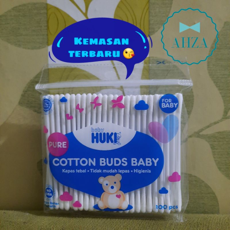 AHZA HUKI COTTON BUD BABY &amp; DEWASA ISI 50/100/150