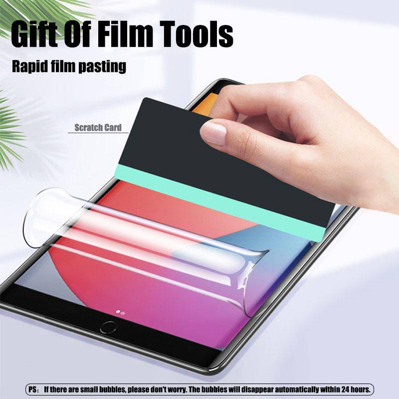 Hydrogel Film For Matte New for iPad Pro 11 2021 Air 4 3 iPad 10.2 iPad Mini 5 6 8 9 8th 9th generation Blueray Screen Protector No Glass