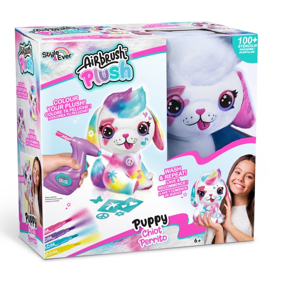 Canal Toys - Airbrush Plush Puppy