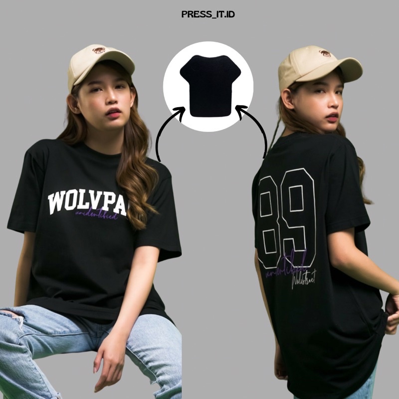 T-Shirt Cotton Compress Premium Black89