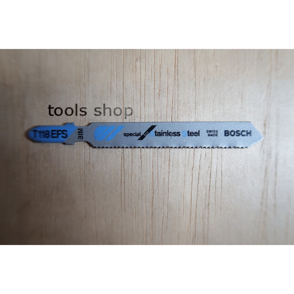 BOSCH Jigsaw Blade T118EFS / Pisau Jigsaw Bosch Special for Stainless
