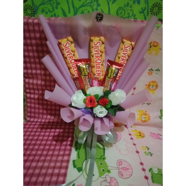 

BOUQET SILVERQUEEN / bucket bunga / bucket bengbeng