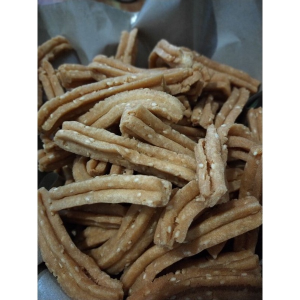

Kue Kering Kecipir Wijen Manis Gurih Renyah 250gr