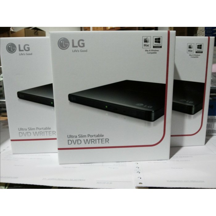 DVD RW LG EXTERNAL ULTRA SLIM FOR MAC/WINDOWS