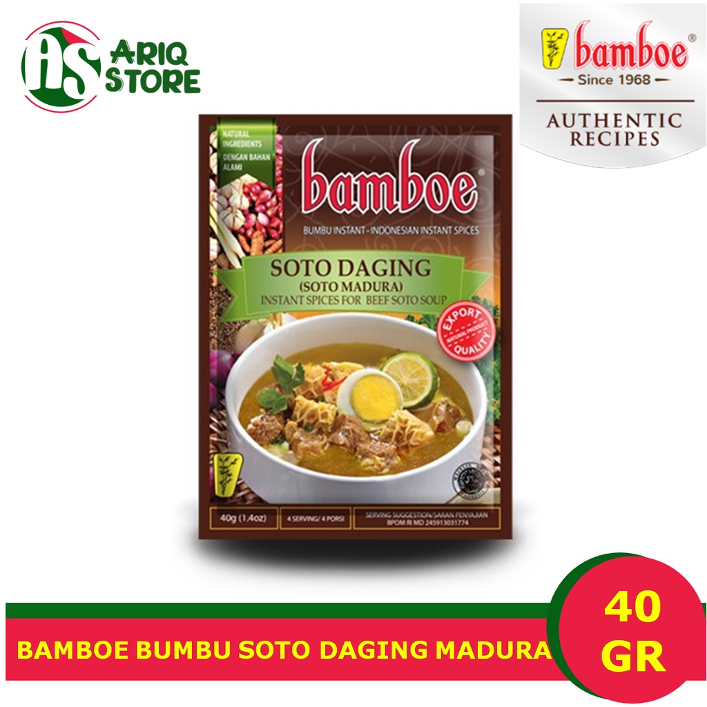 

Bamboe Bumbu Soto Madura - Soto Daging