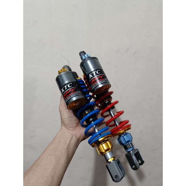 SHOCKBRSHOCK EAKER BELAKANG TABUNG ATAS MODEL KTC  CLIK 310MM 330MM BEAT VARIO MIO SCOOPY ANTSHOOP