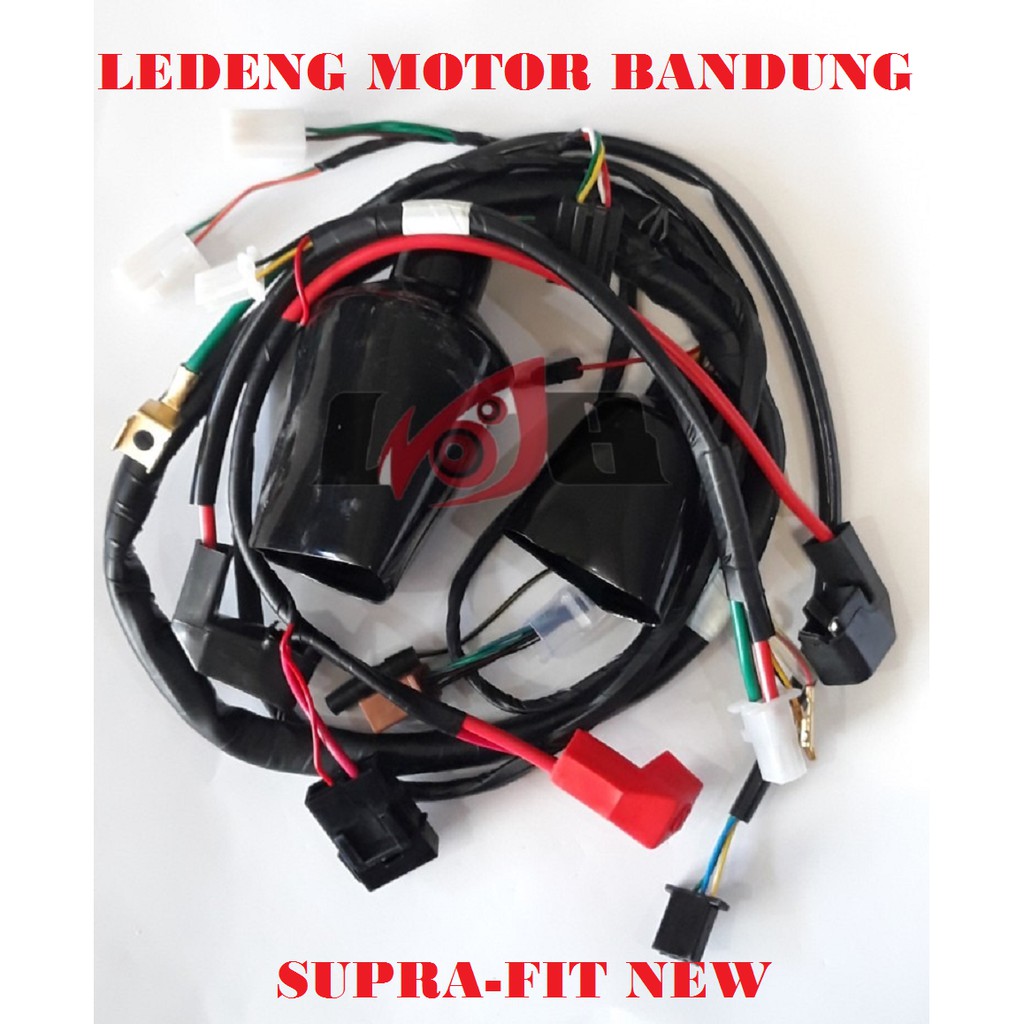 Body Set Kabel Bodi Assy Motor Supra-Fit New Lokal