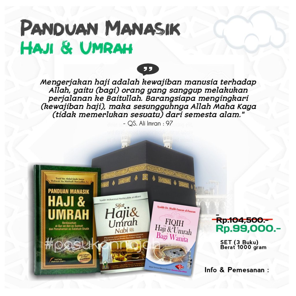 Jual Panduan Manasik Haji Dan Umrah Shopee Indonesia