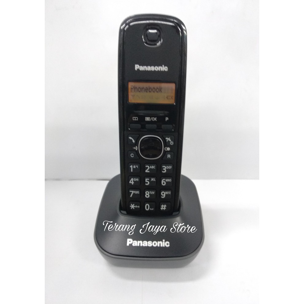 

Telepon Wireless Panasonic KX-TG1611 (Hitam) Telepon Rumah KX-TG 1611