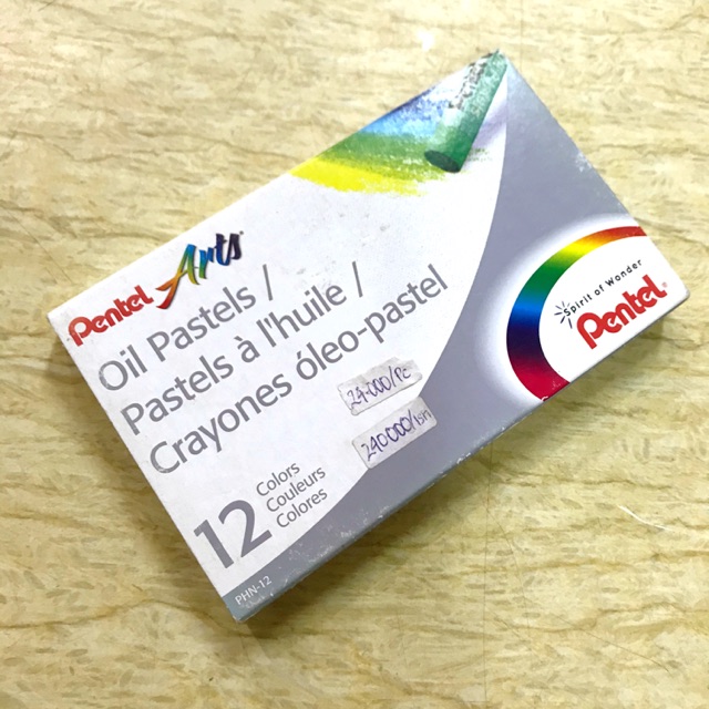 

Crayon Pentel 12 warna