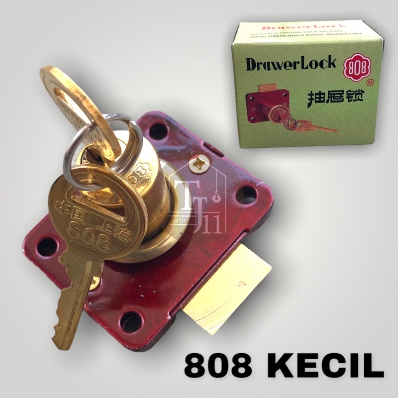 KUNCI LACI 808 KECIL ASLI ORIGINAL 100% / KUNCI LACI 808 HL 508P