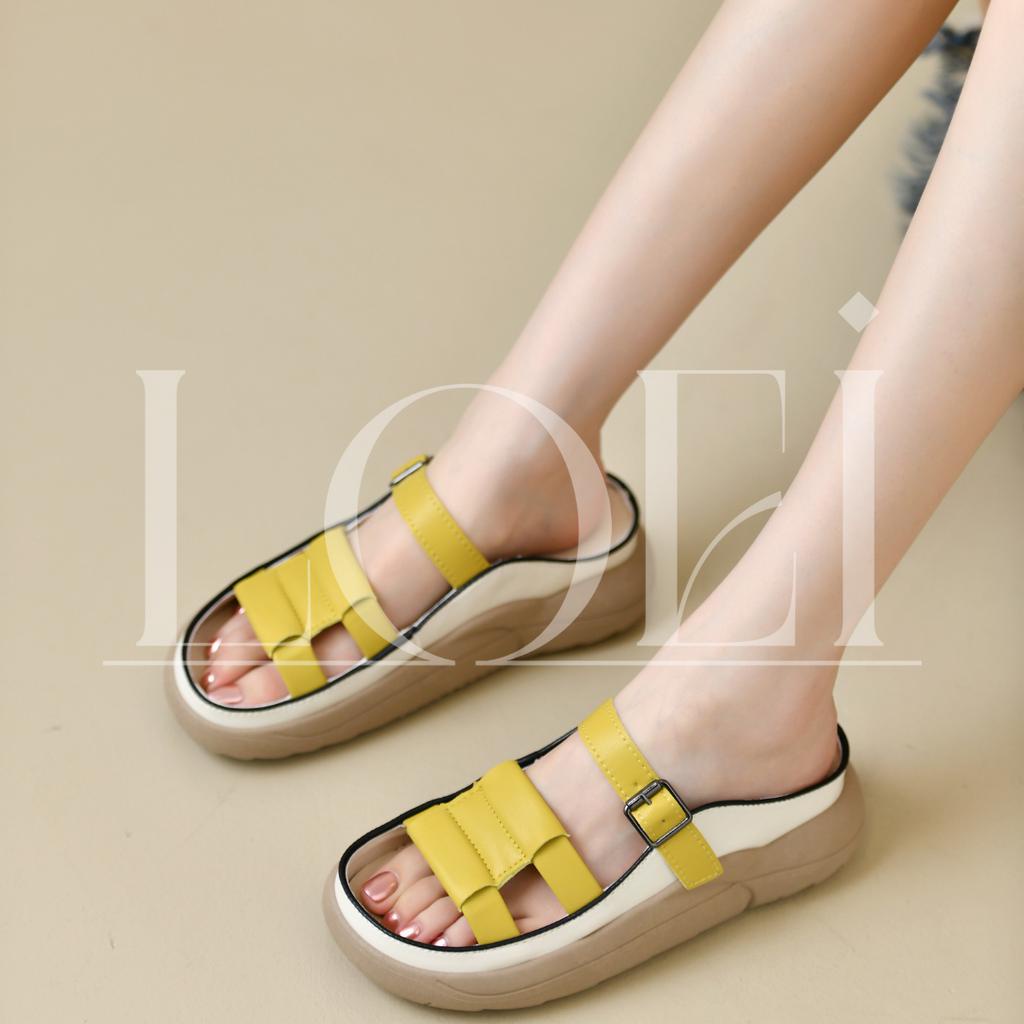 Flatshoes 5501 Sendal Sehari Hari Wanita Slip On Sepatu Korean Style Kekinian Terlaris