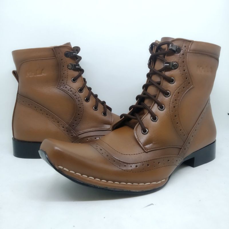 Sepatu Kulit Pantofel Formal Mr.LA 1545 R