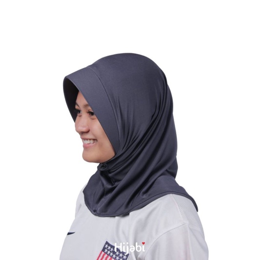 Hijab Sport Kerudung Olahraga Slim Pet kecil Antem