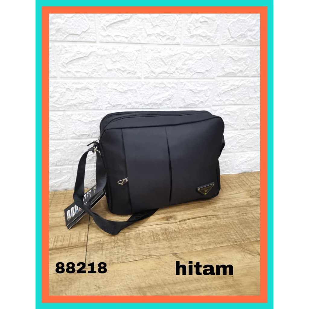 Tas Pria SLINGBAG POLO MILANO 88218 - TAS SELEMPANG ANTI AIR KEKINIAN TERMURAH Tas Import PROMO