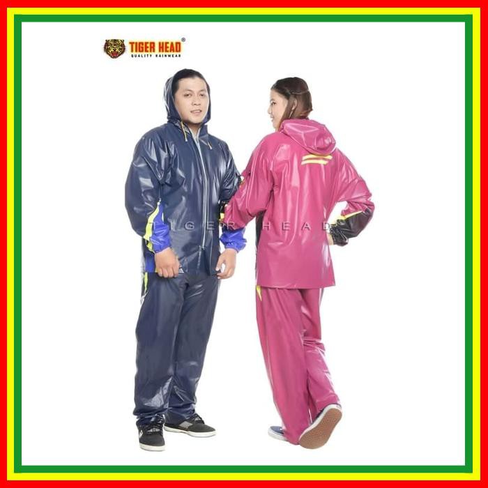 Jas Hujan Tiger Head Jaket Jas Hujan Jas Hujan ~ Jas Hujan Setelan Stretch Gallant 68232 Tiger Head